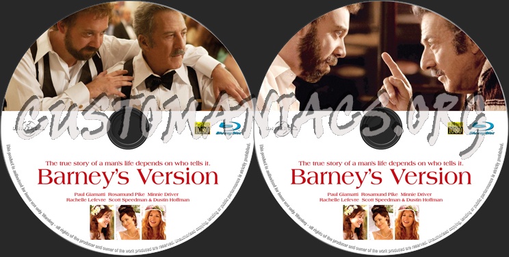 Barney's Version blu-ray label