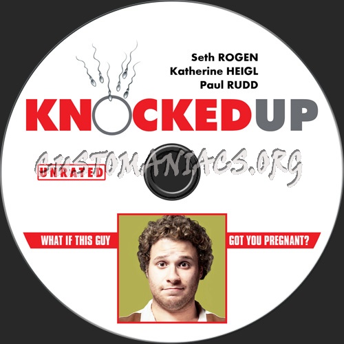 Knocked Up - Unrated dvd label