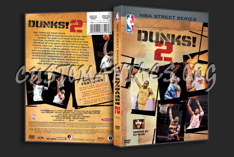 NBA Street Series Dunks! 2 dvd cover