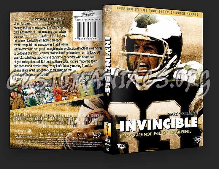 Invincible dvd cover