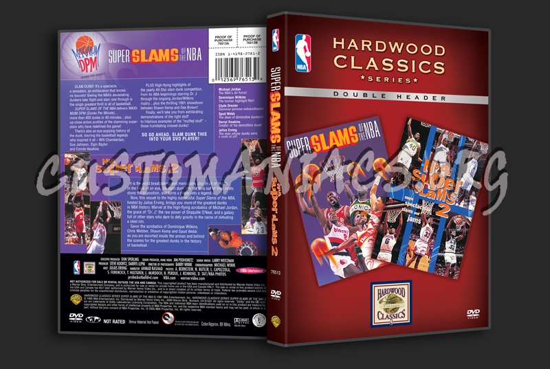 NBA Super Slams of the NBA and NBA Super Slams 2 dvd cover