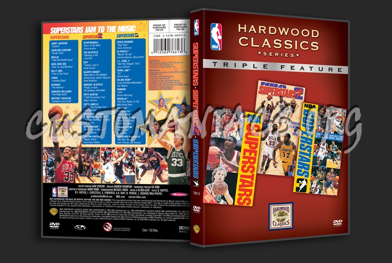 NBA Superstars Triple Feature dvd cover