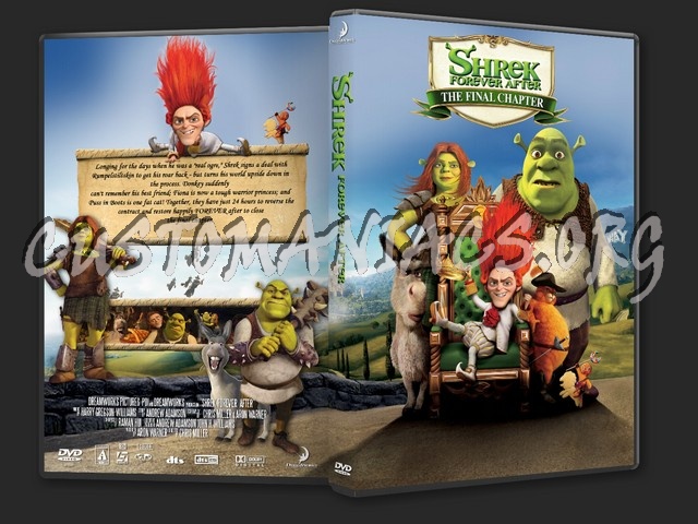 Shrek Forever After dvd cover