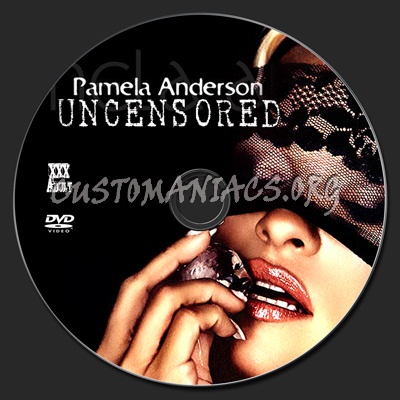 Pamela Anderson Uncensored dvd label