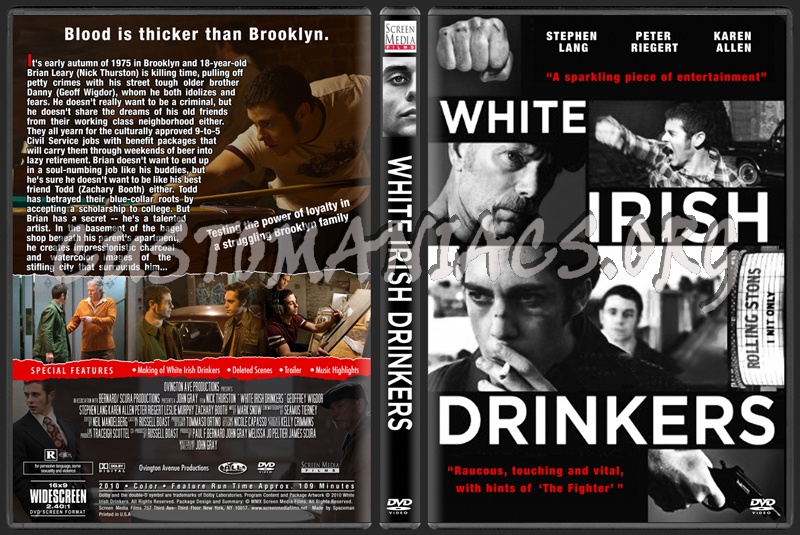 White Irish Drinkers dvd cover