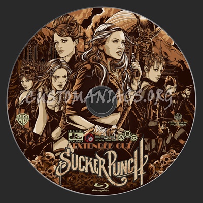 Sucker Punch blu-ray label