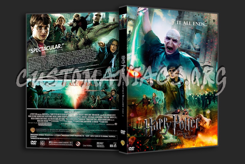 Harry Potter And The Deathly Hallows Part 2 dvd cover