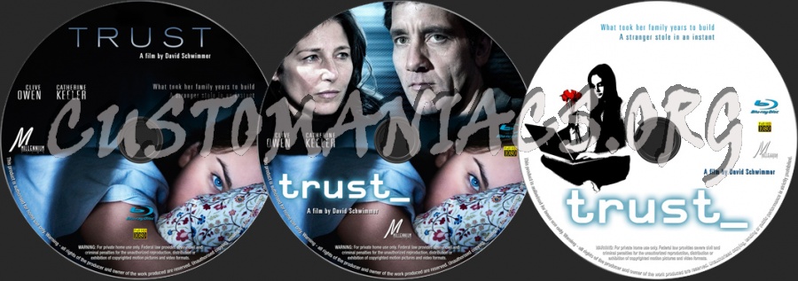 Trust blu-ray label