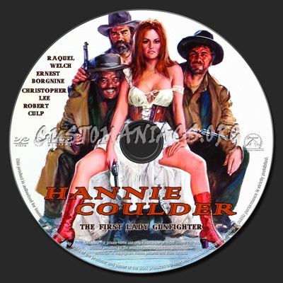 Hannie Caulder dvd label