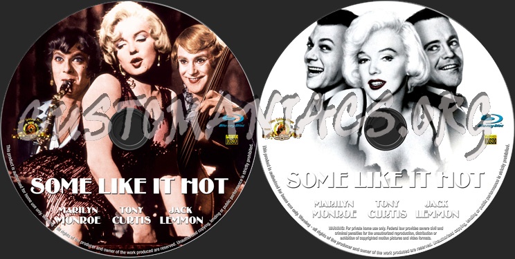 Some Like It Hot blu-ray label