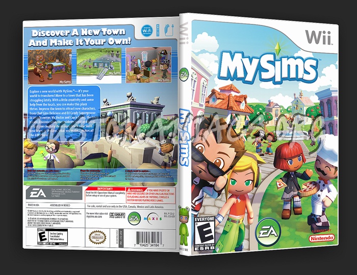 My Sims dvd cover