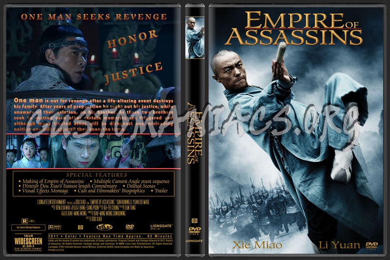 Empire of Assassins dvd cover