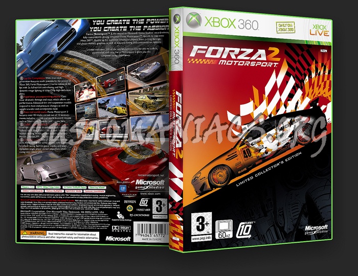 Forza 2 dvd cover