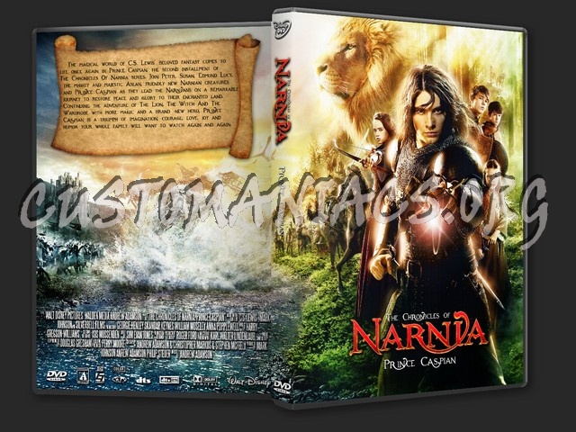 The Chronicles of Narnia  Prince Caspian dvd cover