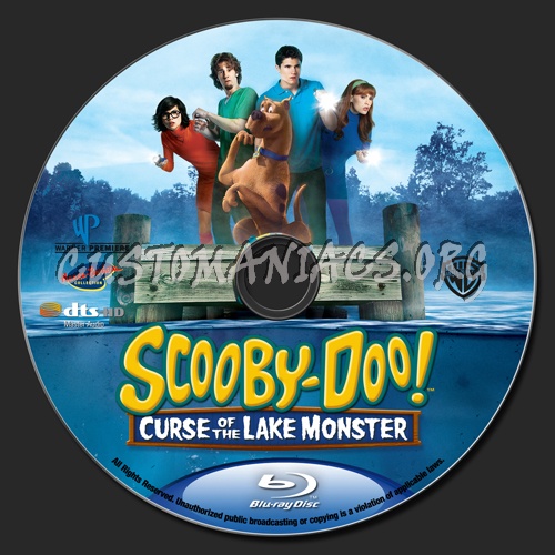 Scooby-Doo! Curse Of The Lake Monster blu-ray label