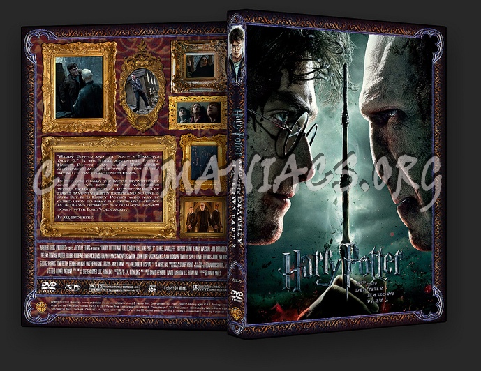 Harry Potter And The Deathly Hallows Part 2 dvd cover