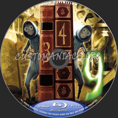 9 blu-ray label