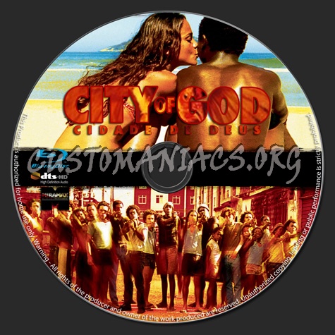 City of God blu-ray label