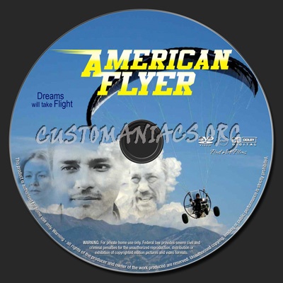 American Flyer dvd label