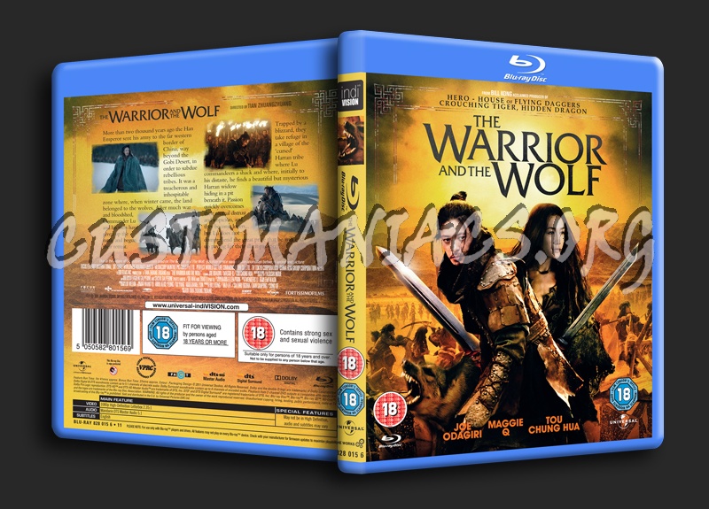 The Warrior & The Wolf blu-ray cover