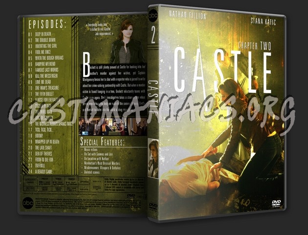 Castle - Season 2 dvd cover