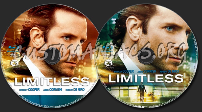 Limitless blu-ray label