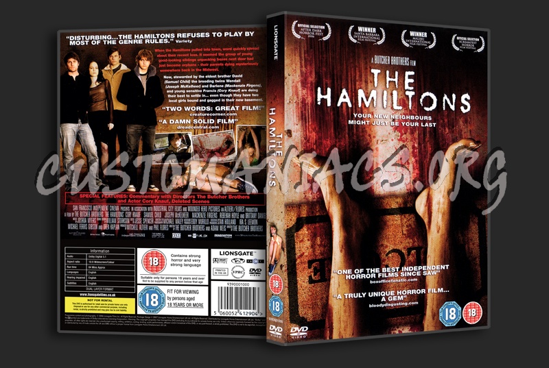 The Hamiltons dvd cover