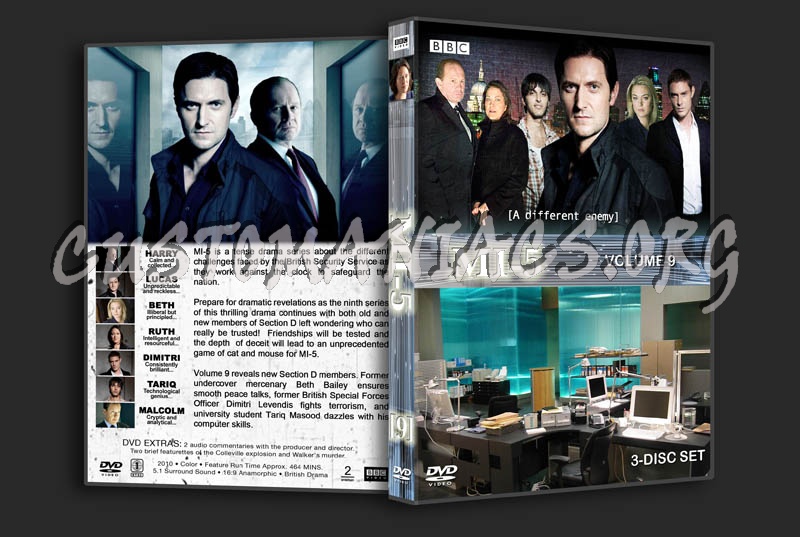 MI-5: Volume 9 dvd cover