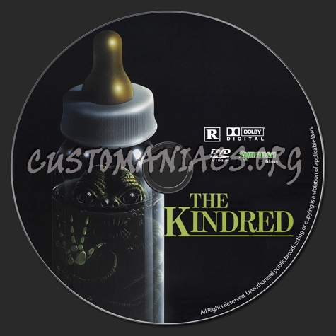 The Kindred dvd label