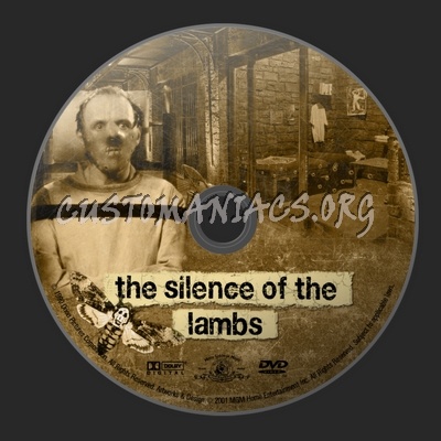 The Silence of the Lambs dvd label