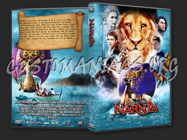 The Chronicles of Narnia The Voyage of the Dawn Treader dvd cover