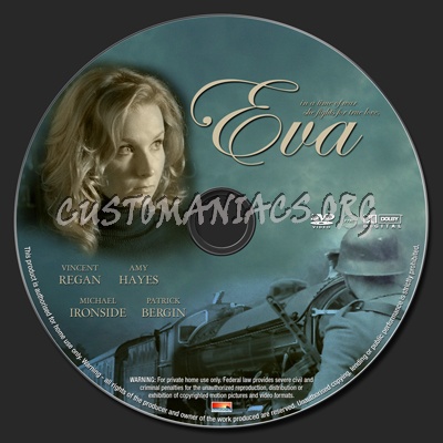 Eva dvd label