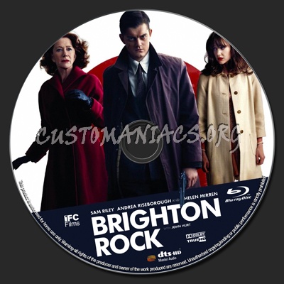 Brighton Rock blu-ray label