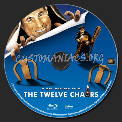 The Twelve Chairs blu-ray label