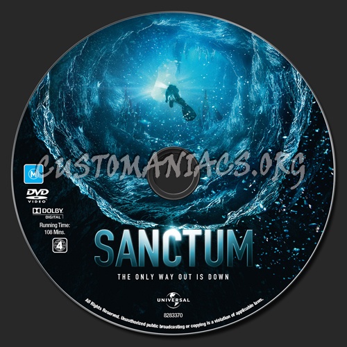 Sanctum dvd label