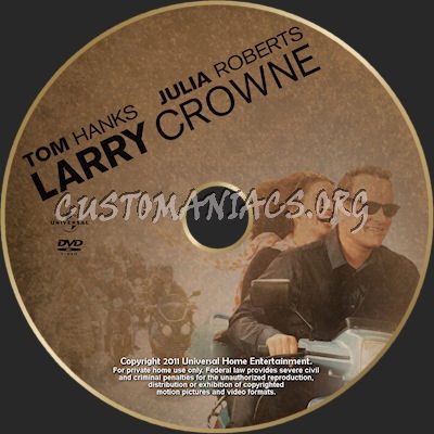 Larry Crowne dvd label