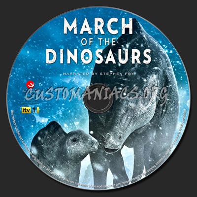 March of the Dinosaurs blu-ray label