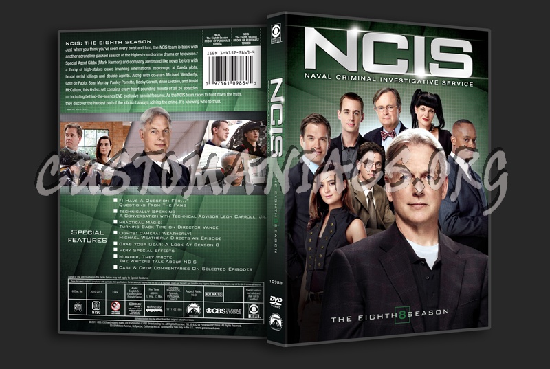 NCIS Season 8 dvd cover