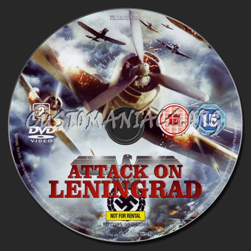 Attack on Leningrad dvd label