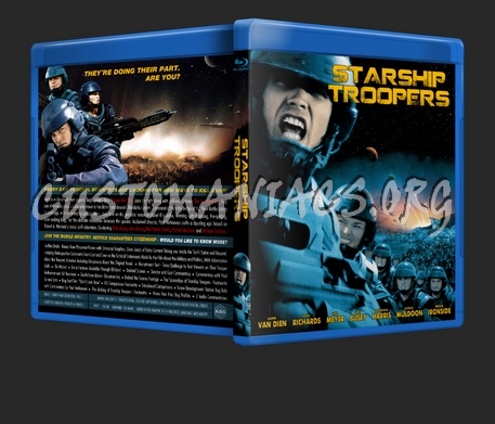 Starship Troopers blu-ray cover