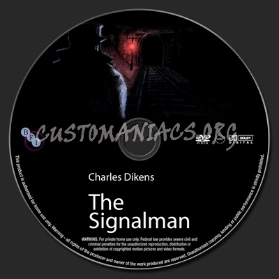 The Signalman dvd label