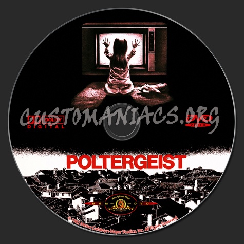 Poltergeist dvd label