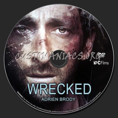 Wrecked dvd label