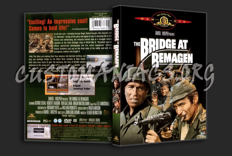 The Bridge at Remagen dvd cover