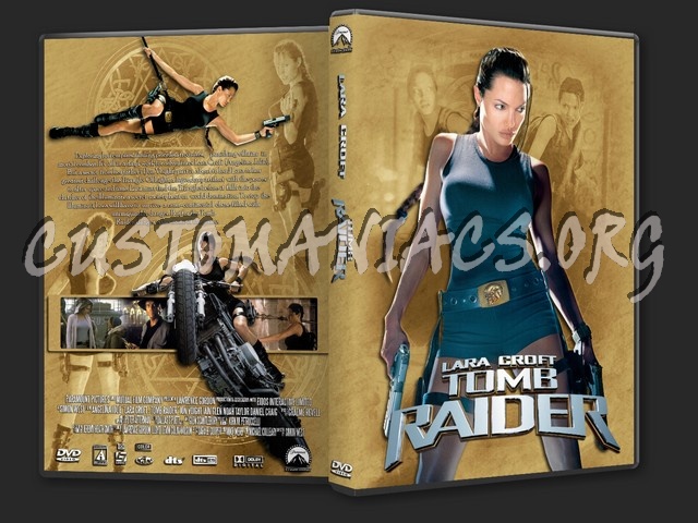 Lara Croft Tomb Raider dvd cover