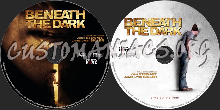 Beneath the Dark dvd label