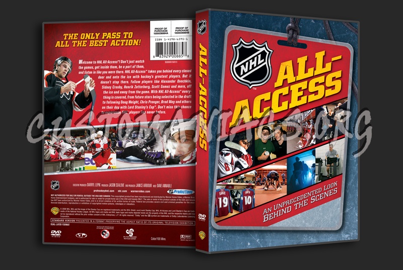 NHL All Access dvd cover