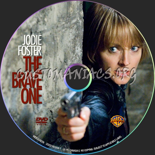 The Brave One dvd label