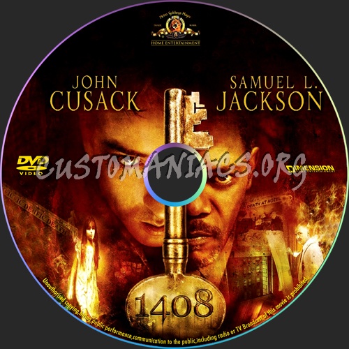 1408 dvd label