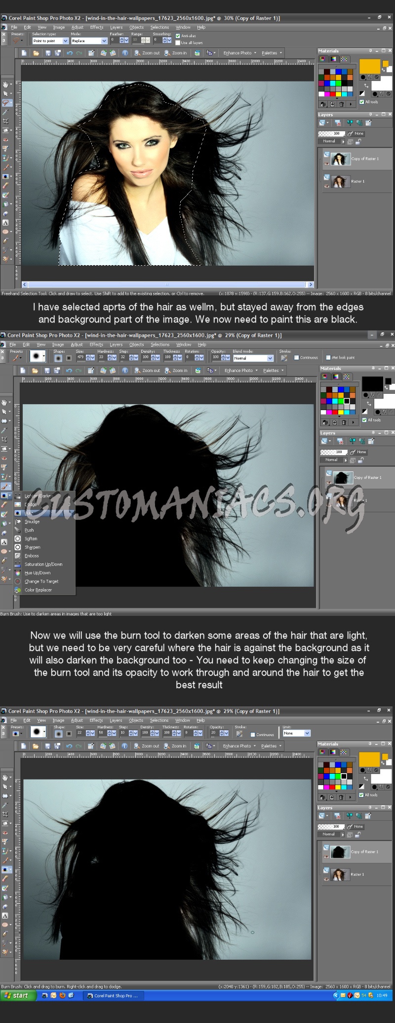 Extracting an Image In Paintshop Pro 